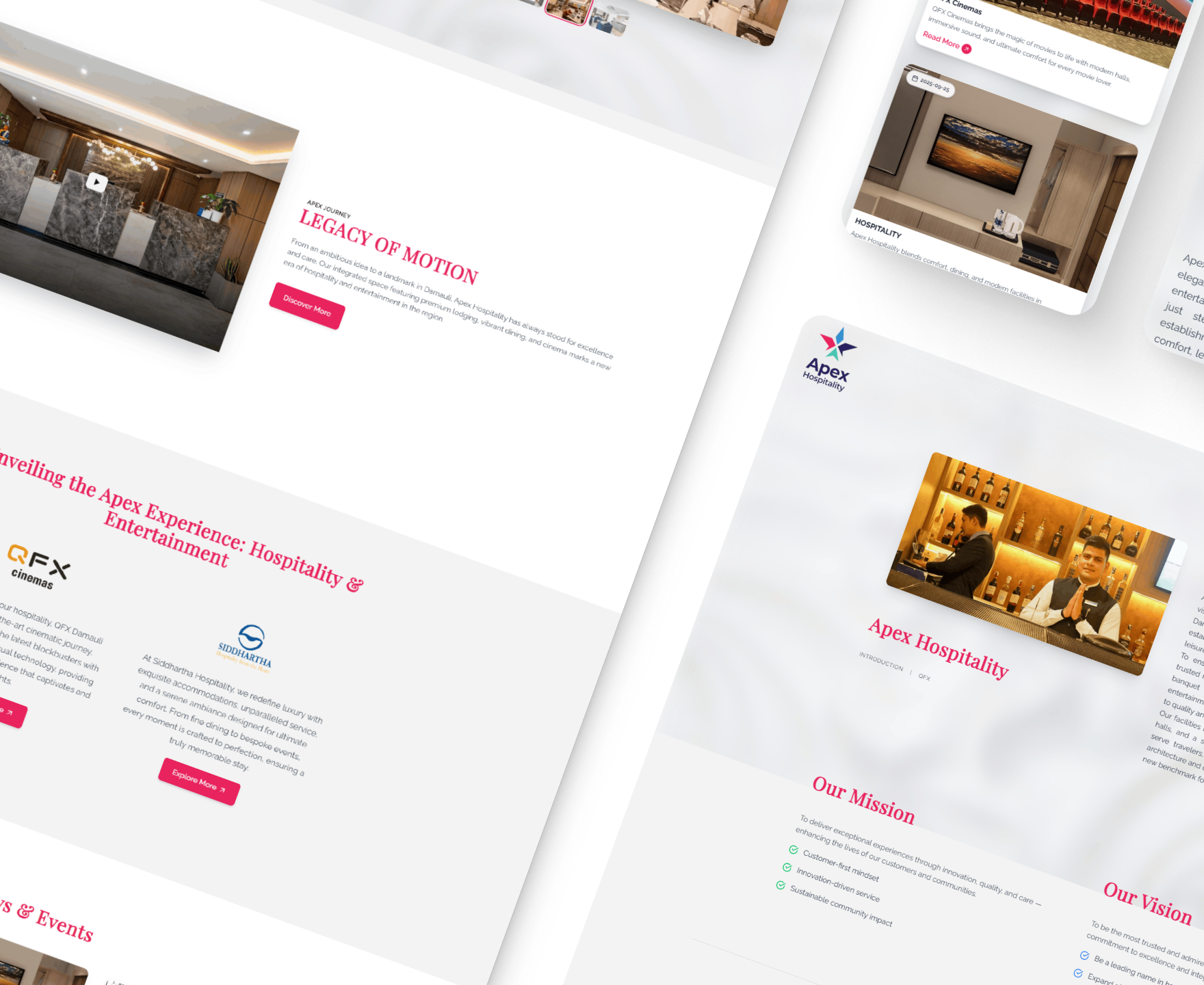 Apex Hospitality Mockup Image
