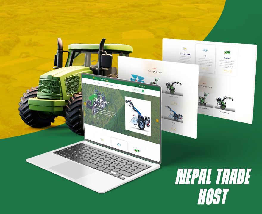Nepal Trade Host Mockup Image