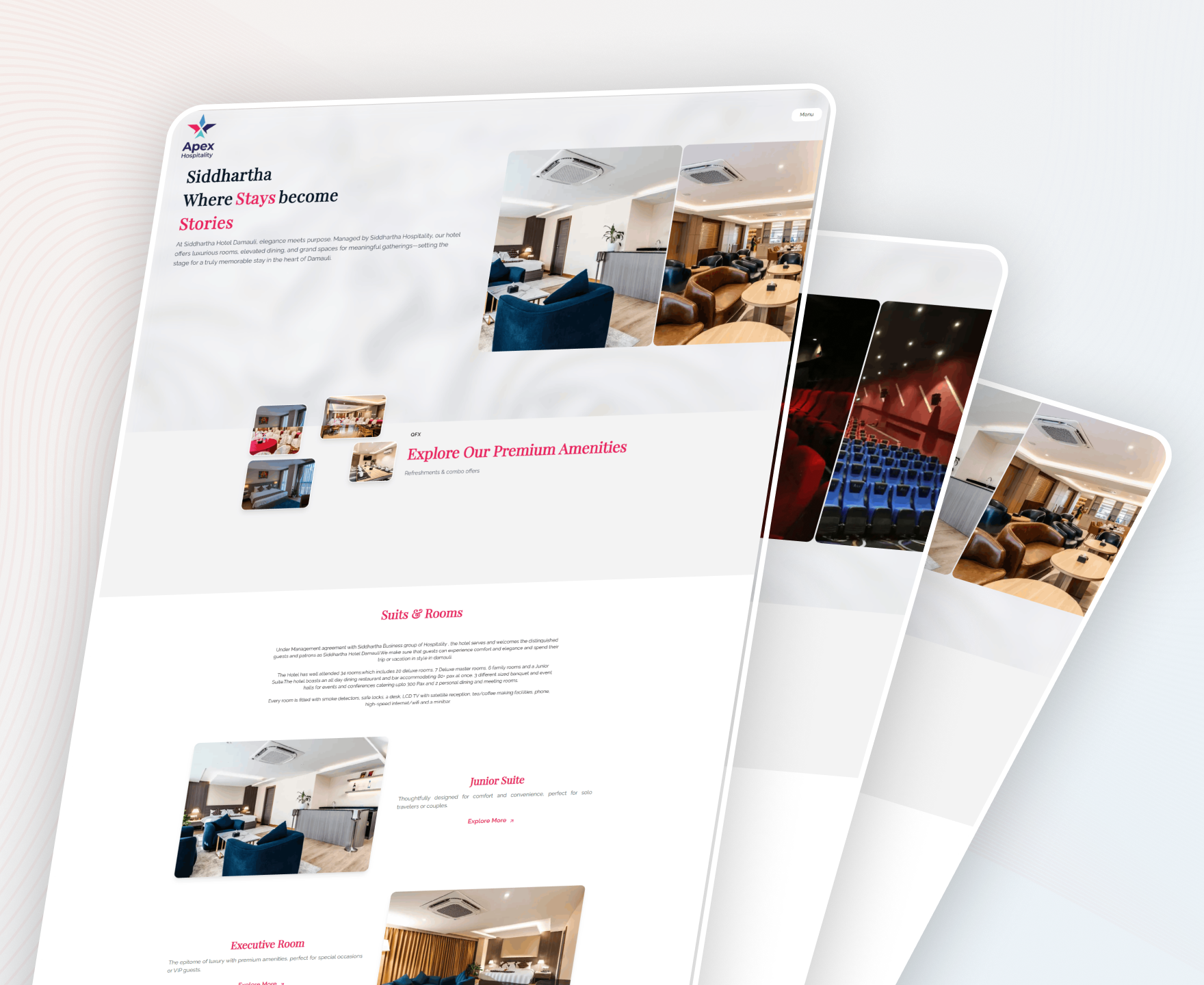 Apex Hospitality Mockup Image