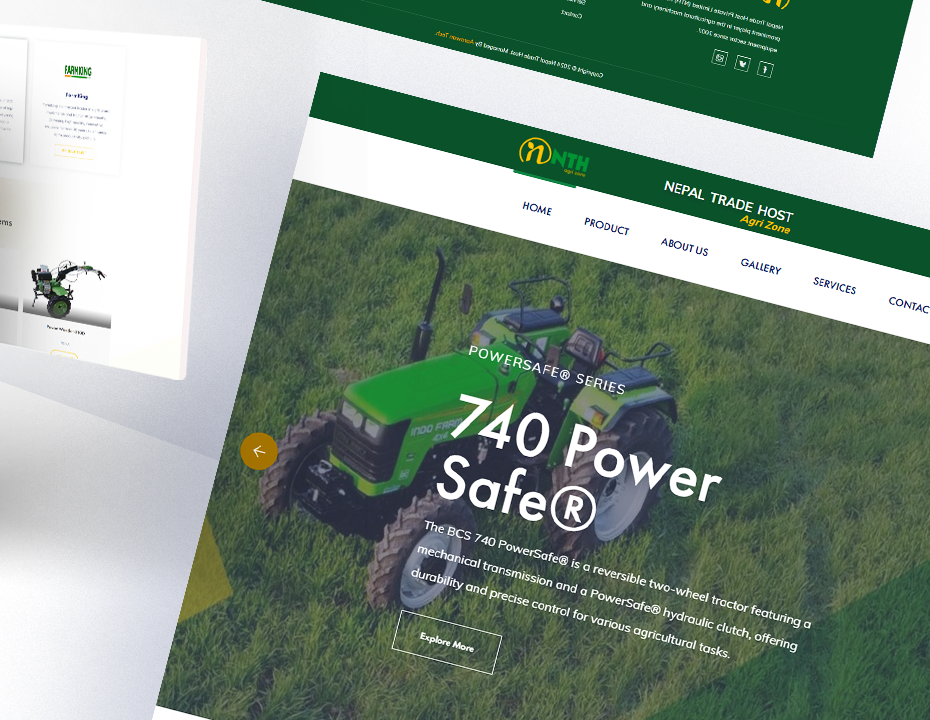 Nepal Trade Host Mockup Image