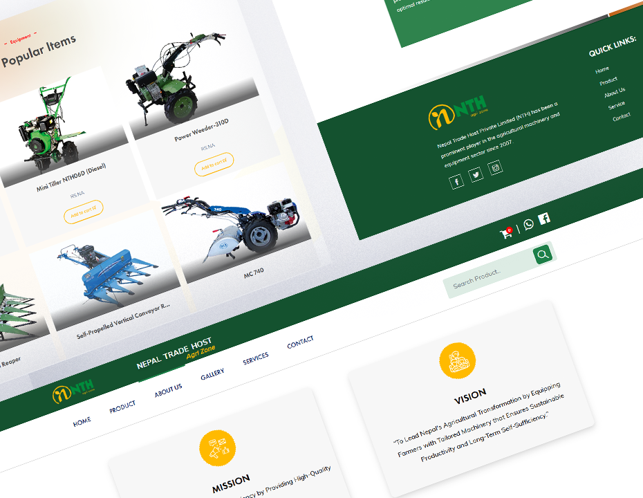 Nepal Trade Host Mockup Image
