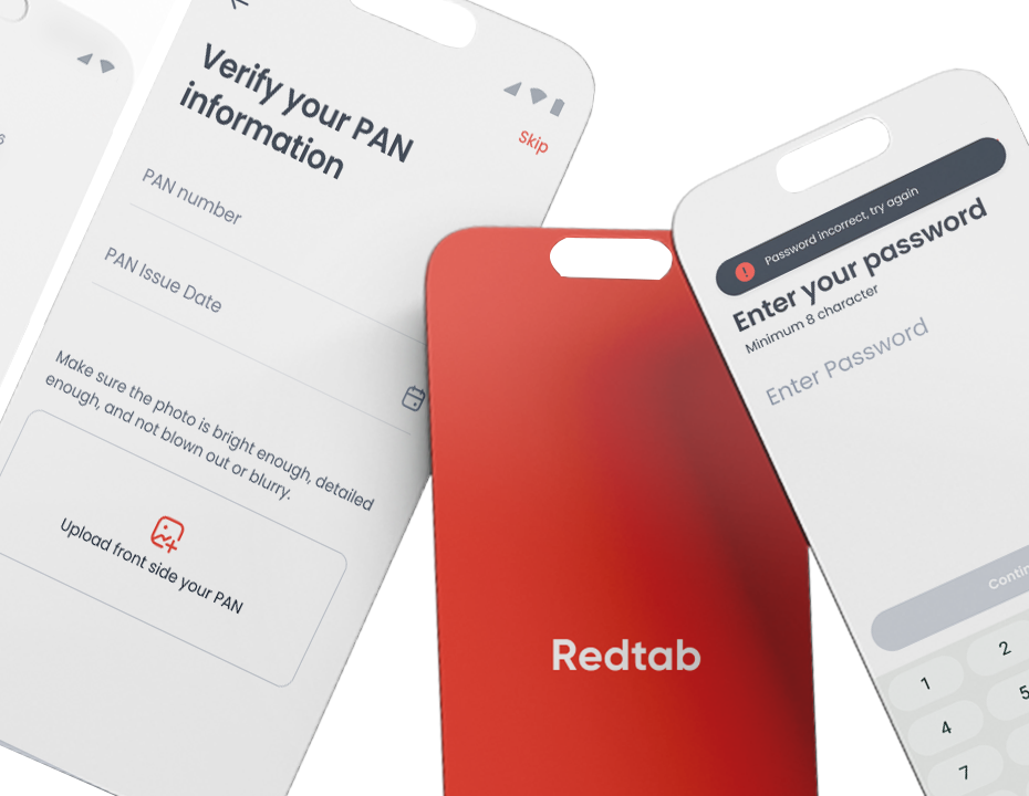 Redtab Mockup Image