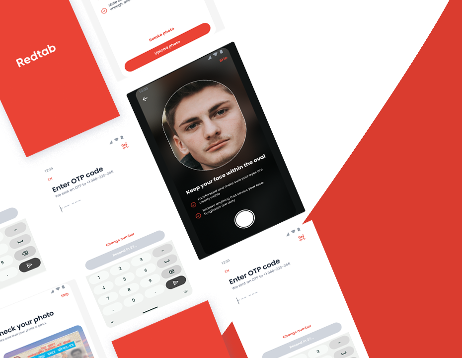Redtab Mockup Image
