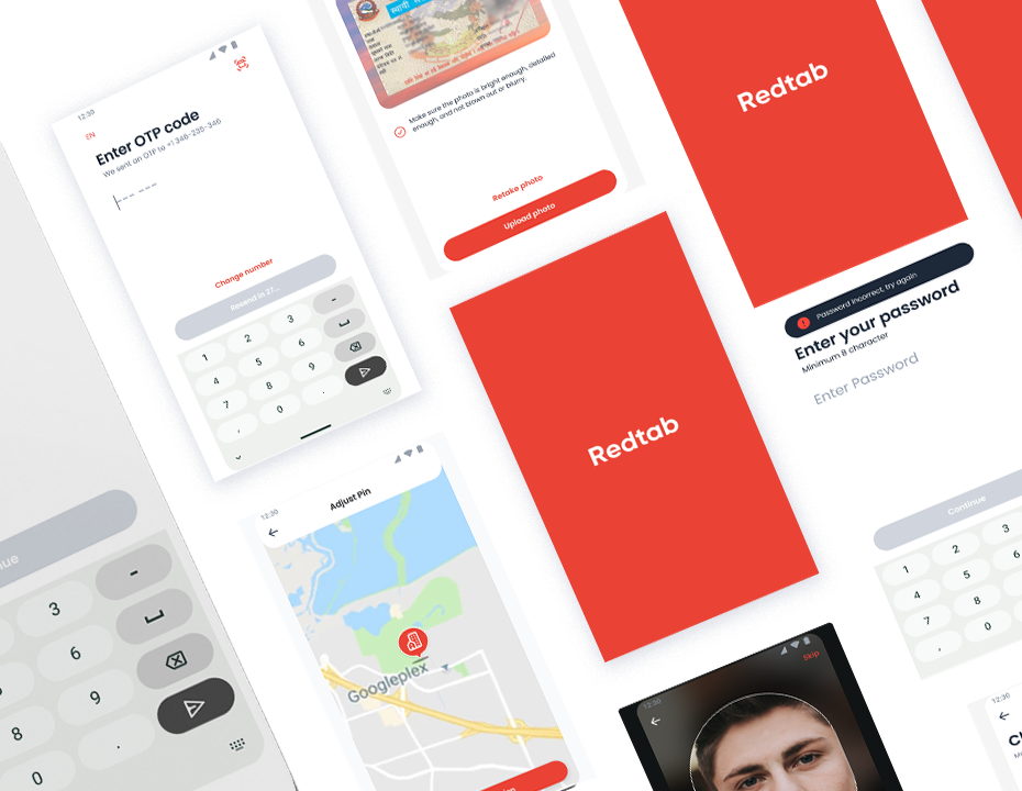 Redtab Mockup Image
